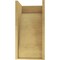Ekena Millwork 12"W x 12"D x 24"H Wide Moab Rough Cedar Woodgrain TimberThane Corbel, Primed Tan CORUR12X12X24MOARCPR - alternate 5